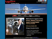 Tablet Screenshot of laguna-livery.com